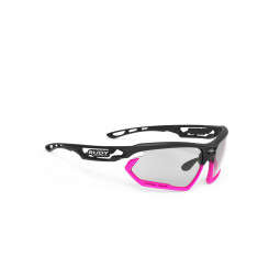 Okulary Rudy Project Fotonyk Matte Black / Bumpers Pink Fluo - Impactx™ 2 Black