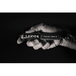 Pompka ręczna LEZYNE POCKET DRIVE ABS FLEX HOSE 160psi dł.krótka 140mm