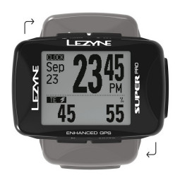 Licznik rowerowy LEZYNE SUPER PRO GPS