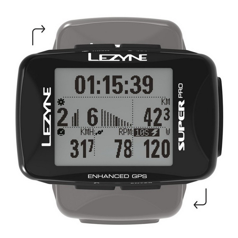 Licznik rowerowy LEZYNE SUPER PRO GPS