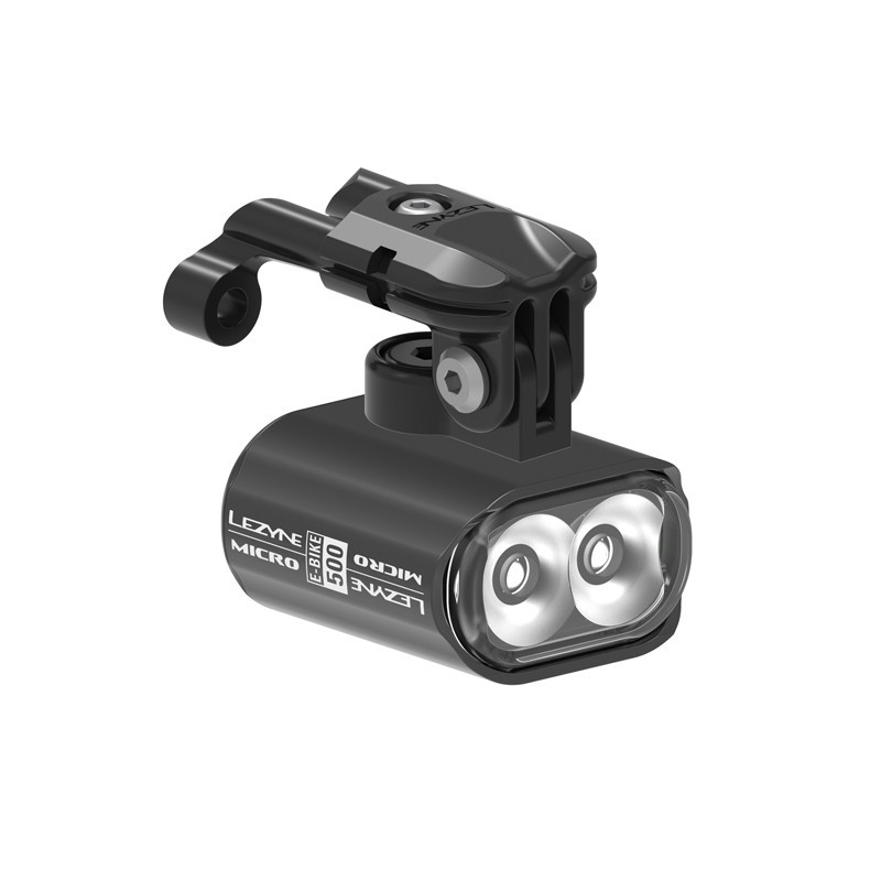 Lampka przednia LEZYNE EBIKE MICRO DRIVE 500 500 lumenów, E-Bike, kabel 130cm