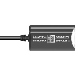 Lampka przednia LEZYNE EBIKE MICRO DRIVE 500 500 lumenów, E-Bike, kabel 130cm