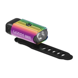 Lampka przednia LEZYNE LED HECTO DRIVE 500XL 500 lumenów, USBneo metallic