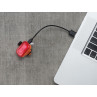 Lampka tylna BLACKBURN CLICK USB20 lumenów