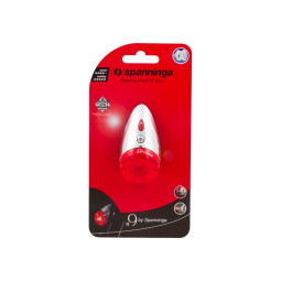 Lampka tylna na błotnik SPANNINGA Nr 9 XDS (RRL) pod dynamo