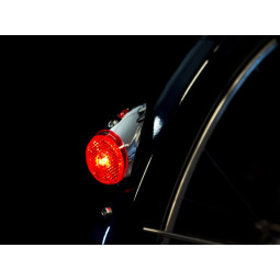 Lampka tylna na błotnik SPANNINGA Nr 9 XDS (RRL) pod dynamo