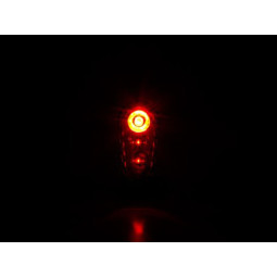 Lampka tylna SPANNINGA RUBY FLASH 3 XB 20 lumenów + baterie