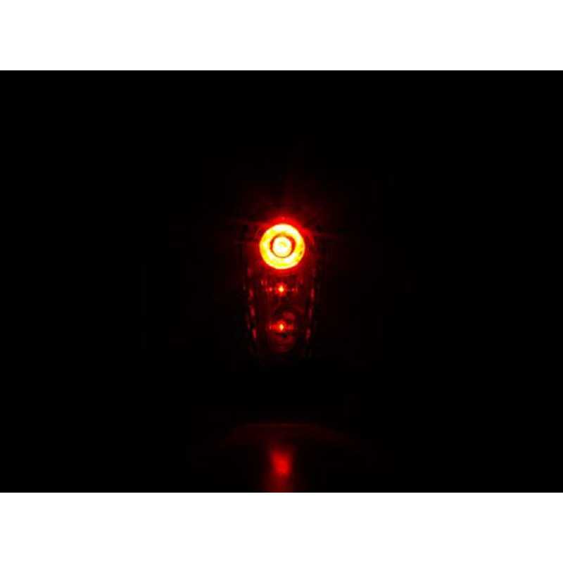 Lampka tylna SPANNINGA RUBY FLASH 3 XB 20 lumenów + baterie
