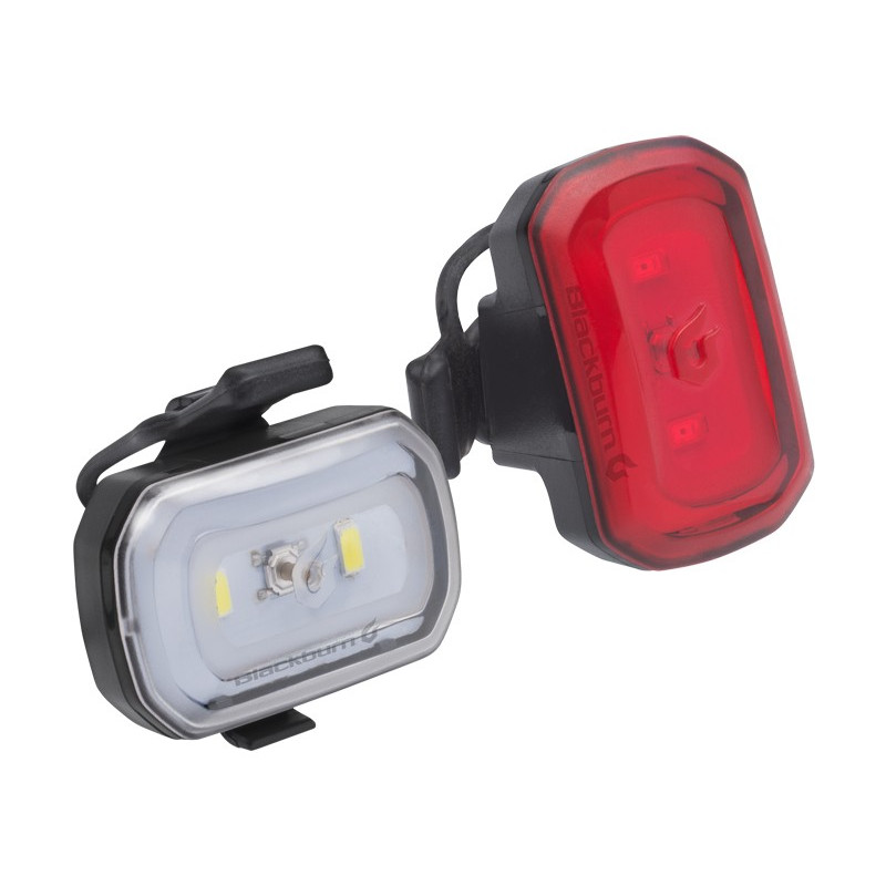 Zestaw lampki BLACKBURN CLICK USB przód 60 lumenów, CLICK USB tył 20 lumenów