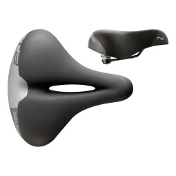 Siodło SELLE ITALIA TOURING T 2 FLOW S (id match - L2) Fec Alloy 7 soft-tek żelowe