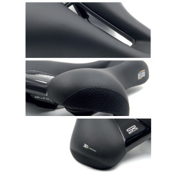 Siodło SELLEROYAL PREMIUM MODERATE 60st. ELIPSE żelowe + elastomery damskie 475.30g