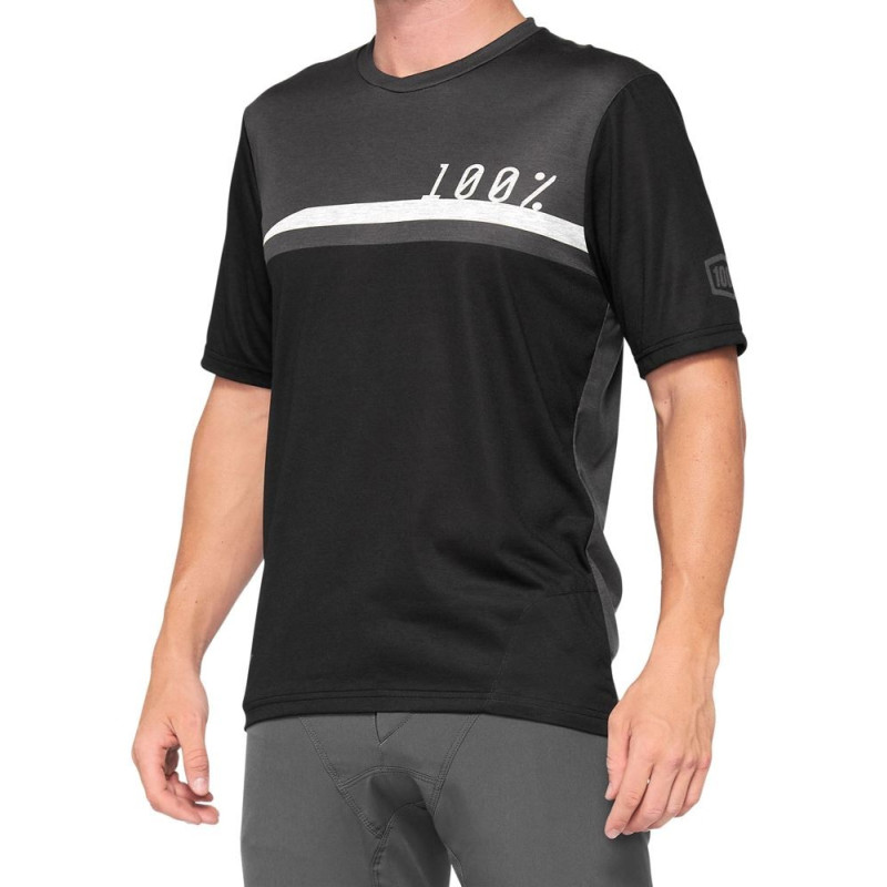 Koszulka męska 100% AIRMATIC Jersey krótki rękaw