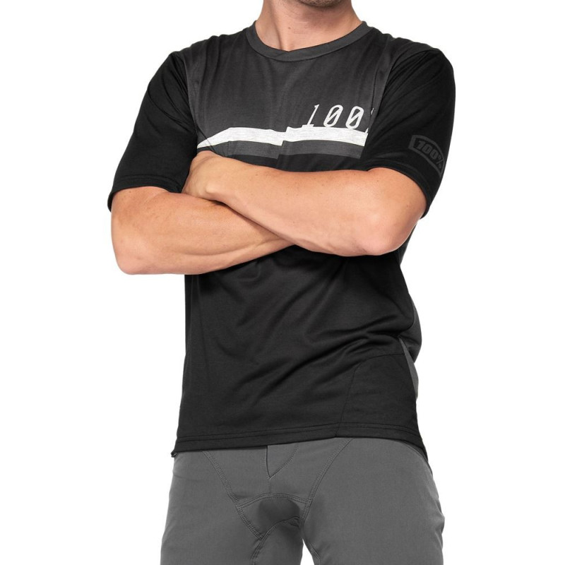 Koszulka męska 100% AIRMATIC Jersey krótki rękaw