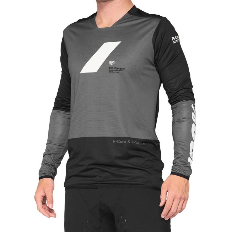 Koszulka męska 100% R-CORE X Jersey długi
