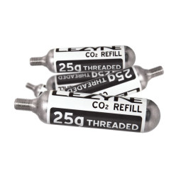 Nabój gazowy LEZYNE THREADED CO2 25g pudełko 30szt