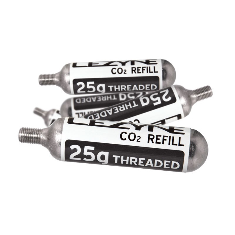 Nabój gazowy LEZYNE THREADED CO2 25g pudełko 30szt