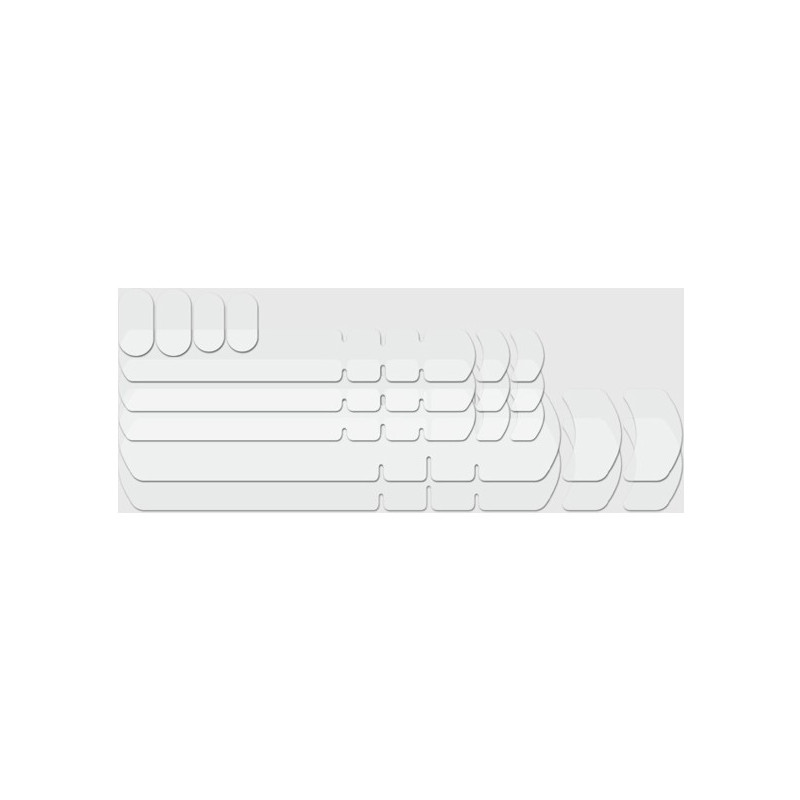 Osłona na ramę LIZARDSKINS FRAME KIT CLEAR zestaw 9 szt.