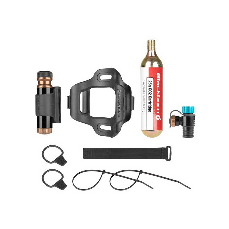 Zestaw naprawczy + pompka ręczna CO2 BLACKBURN PRO PLUGGER CO2 TIRE REPAIR KIT