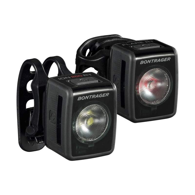 Zestaw lampek Bontrager Ion 200 RT/Flare RT USB 2019